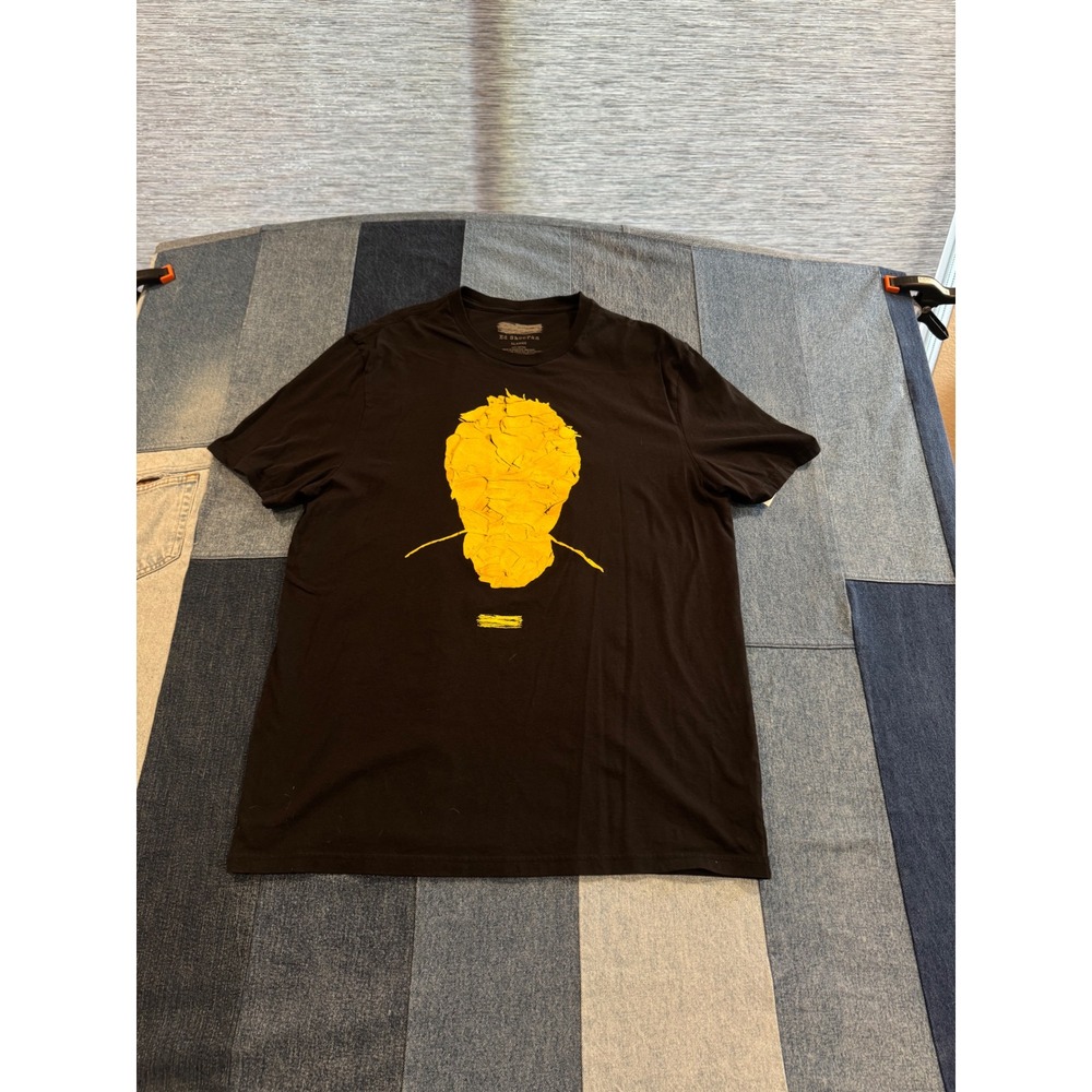 Ed Sheeran‎ Subtract Pop-Up Experience Dallas 2023 T-Shirt Mens XL Black Yellow